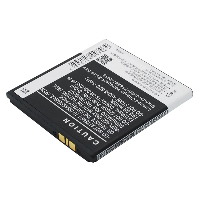 Alt view image 4 of 5 - Battery for Coolpad 9930 W702 CPLD-64 Mobile SmartPhone CS-CPD993XL 3.7v 1900mAh