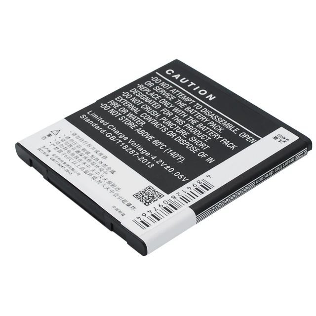 Alt view image 5 of 5 - Battery for Coolpad 9930 W702 CPLD-64 Mobile SmartPhone CS-CPD993XL 3.7v 1900mAh