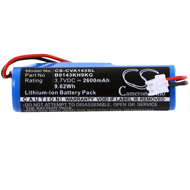 Alt view image 5 of 6 - Battery for Croove Portable Rechargeable Voice Amplifier B0143KH9KG CS-CVA143SL