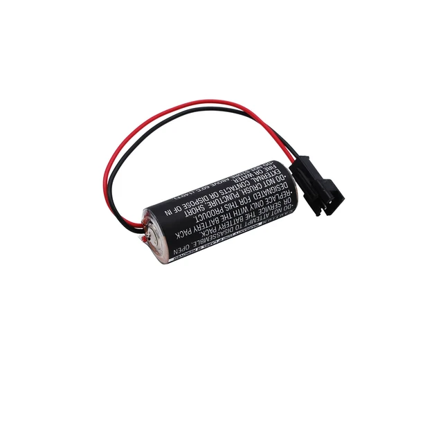 Alt view image 4 of 6 - Battery for Sanyo CR8.L CR8.LHC CR17450 CR17450ER CR17450E-R PLC CS-PLC800SL