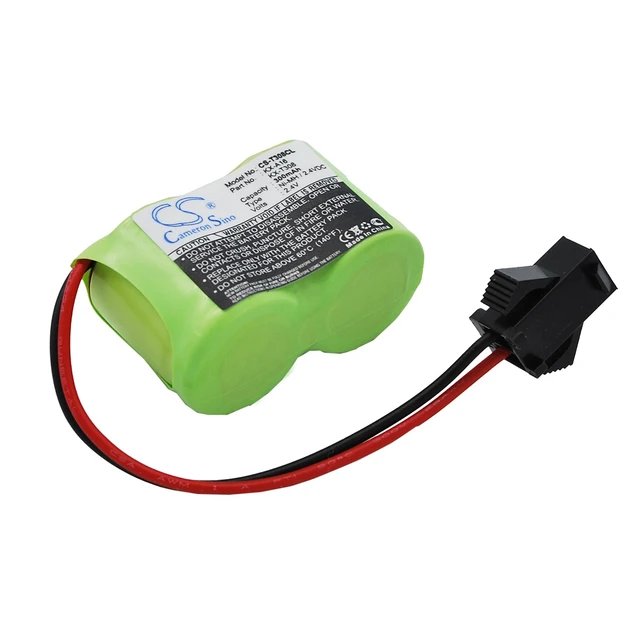 Alt view image 2 of 6 - Battery for Panasonic KX-T61610B KX-A16 KX-T1232 KX-T616 P-01H-F2G1 KX-T308