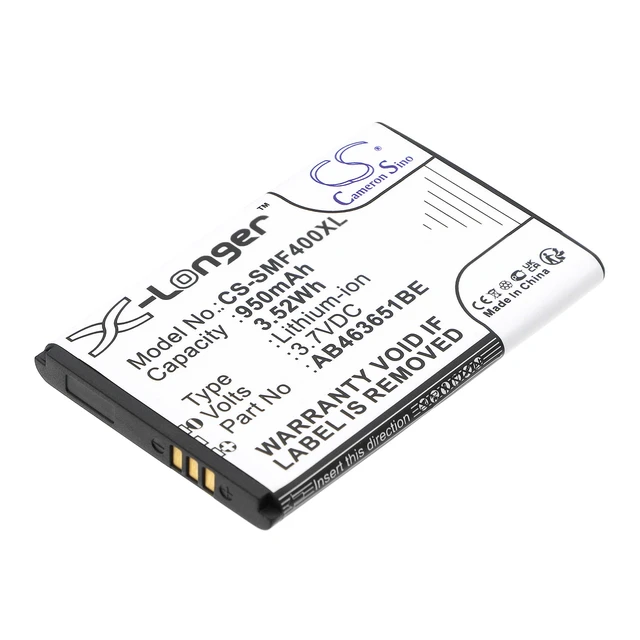 Main image of Battery for Samsung AB463651BC AB463651BE AB463651BEC AB463651BU Blade Chat 322