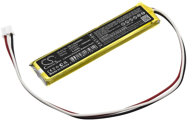 Main image of Battery for Logitech K800 802085P Wireless Keyboard CS-LOK800SL 1500mAh 5.55Wh