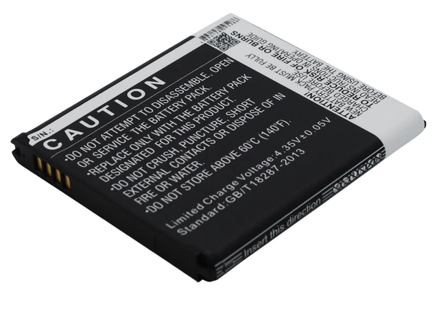 Alt view image 4 of 5 - Battery for Samsung EB-BG510CBC Galaxy Core Max Duos SM-G5108 SM-G5108Q SM-G5109