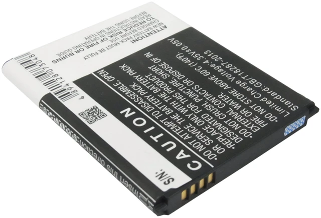 Alt view image 3 of 5 - Battery for Samsung T-MOBILE EB585158LP EB-L1G6LLA EB-L1G6LLAGSTA EB-L1G6LLZ