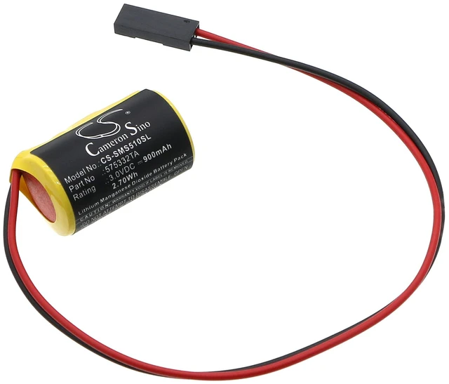Main image of Battery for Siemens 6AV3 SL770 SL761 575332TA 6FC5247-0AA18-0AA0 840D MC2-BAT-AB