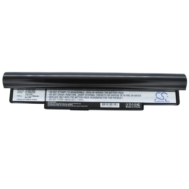 Alt view image 5 of 5 - Battery for Samsung N110 NC10 1588-3366 AA-PB6NC6W/E AA-PB6NC6W/US AA-PB8NC6B/E