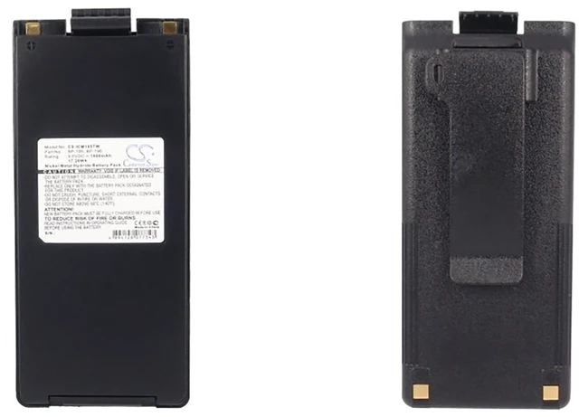 Alt view image 5 of 5 - Battery for ICOM IC-A6 IC-A4 IC-A24 IC-A4E IC-T2H BP-195 BP-196 BP-196H BP-196R