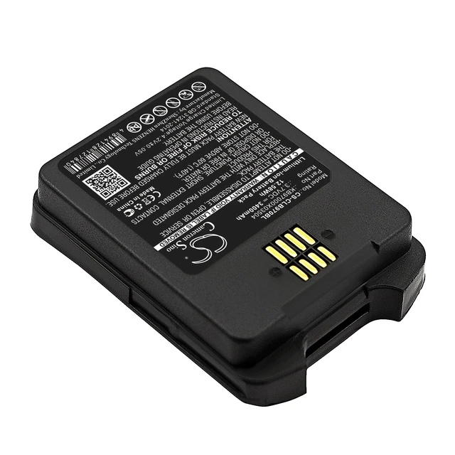 Alt view image 2 of 3 - Barcode Scanner Battery for CipherLab BA-0083A6 KB97000X03504 9700 A973C5CLN31U1