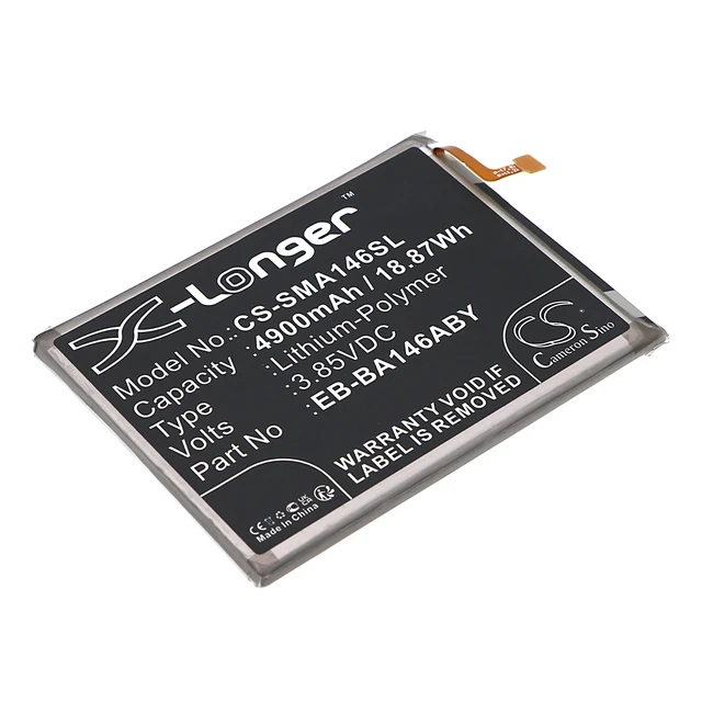 Main image of Battery for Samsung EB-BA146ABY GH43-05150A WT-S-W1 Galaxy A14 SM-A146A SM-A146U