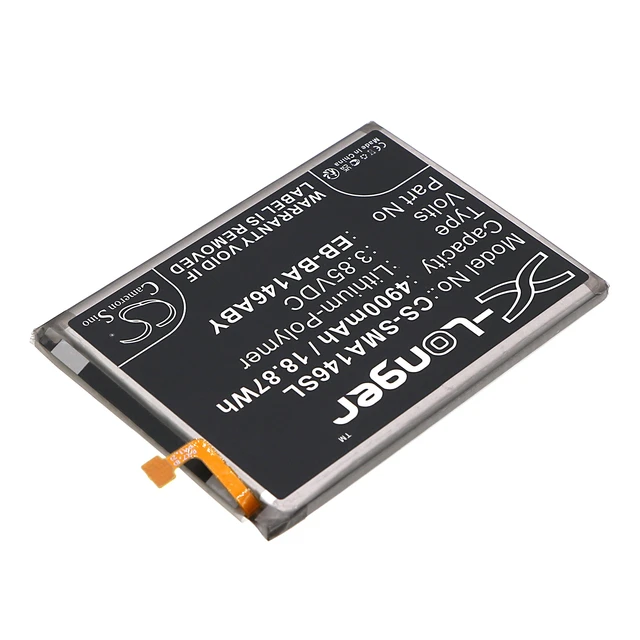 Alt view image 2 of 5 - Battery for Samsung EB-BA146ABY GH43-05150A WT-S-W1 Galaxy A14 SM-A146A SM-A146U