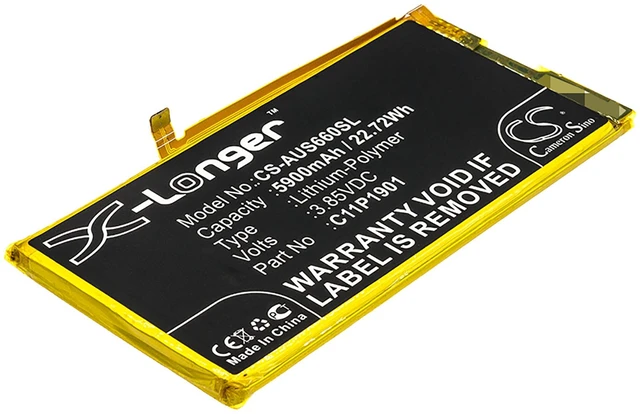 Main image of Battery for Asus I001D ROG 2 Strix Ultimate II ZS660KL 0B200-03510300 C11P1901