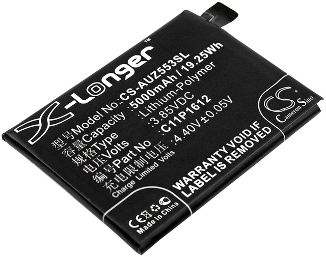 Main image of Battery for Asus ZE553KL ZenFone 3 Zoom Dual SIM LTE Zenfone S C11P1612