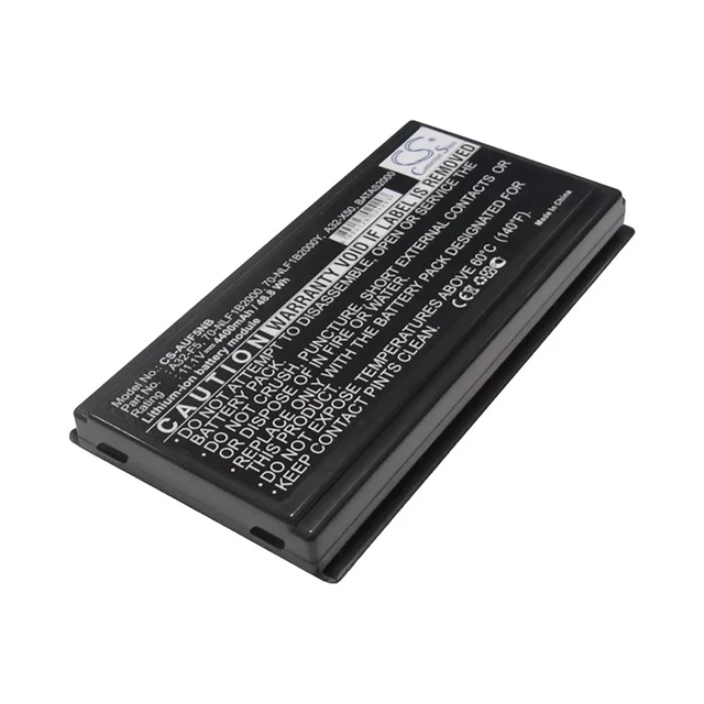 Alt view image 2 of 6 - Battery for Asus F5 70-NLF1B2000Y 70-NLF1B2000Z 90-NLF1B2000Y A32-F5 BATAS2000