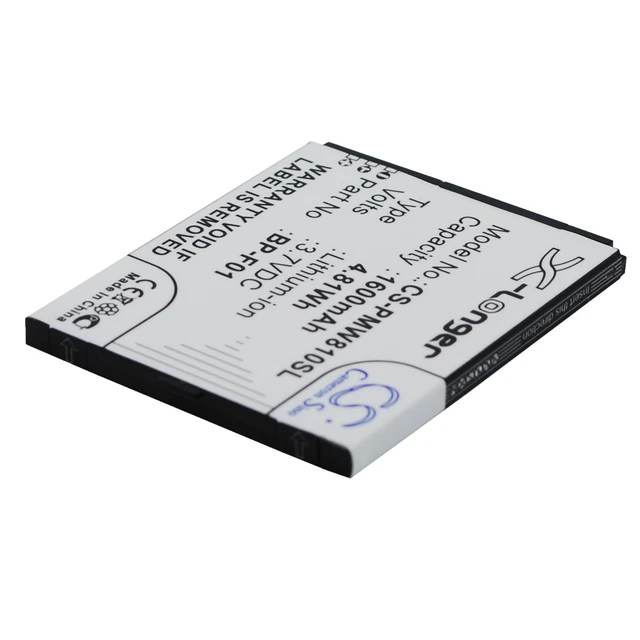Alt view image 3 of 5 - Battery for PHICOMM FWS610 FWS810 BP-F01 Mobile SmartPhone CS-PMW810SL 3.7v