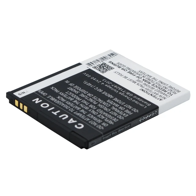 Alt view image 4 of 5 - Battery for PHICOMM FWS610 FWS810 BP-F01 Mobile SmartPhone CS-PMW810SL 3.7v