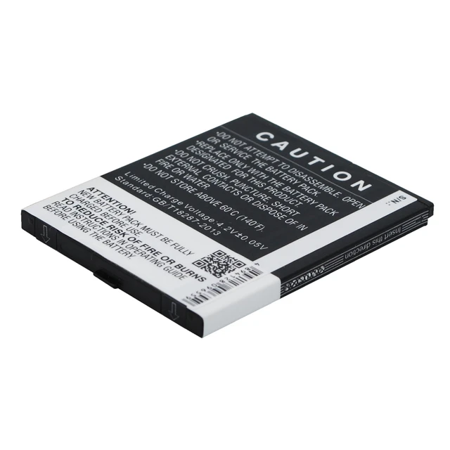 Alt view image 5 of 5 - Battery for PHICOMM FWS610 FWS810 BP-F01 Mobile SmartPhone CS-PMW810SL 3.7v