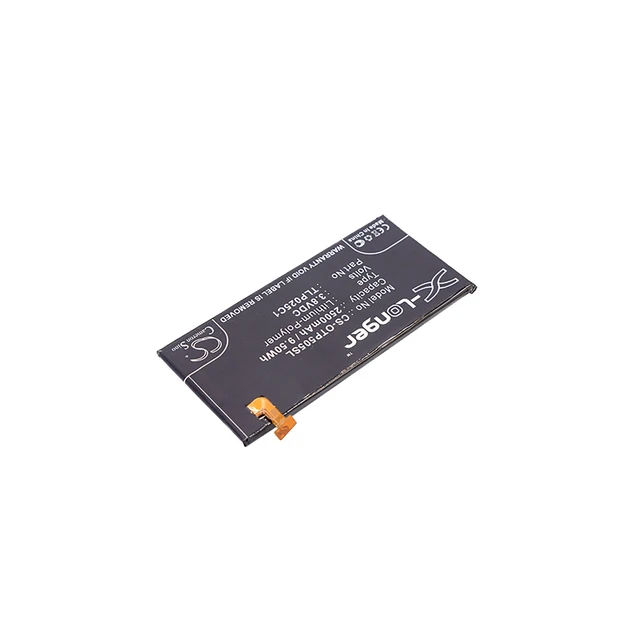 Alt view image 2 of 6 - Battery for Alcatel One Touch Fierce 4 Idol 3 5.5 Pop Plus 4+ TLP025C1 TLP025C2