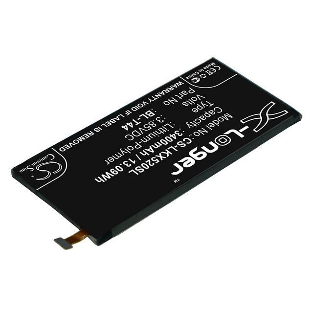 Alt view image 2 of 4 - Battery for LG K50 Q60 Stylo 5 LMQ720PS LM-Q720PS BL-T44 EAC64518701 EAC64538301