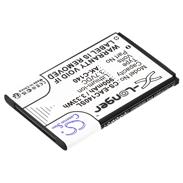 Alt view image 2 of 5 - Battery for Bea-fon C140/C240 S400 Brondi BIGFP600AA BIGFP800AC W11 W3 B111 C140