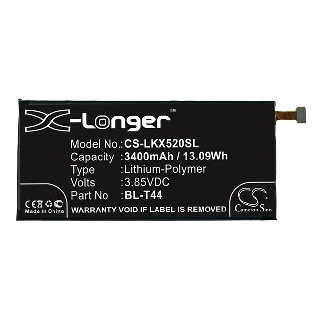 Alt view image 3 of 4 - Battery for LG K50 Q60 Stylo 5 LMQ720PS LM-Q720PS BL-T44 EAC64518701 EAC64538301