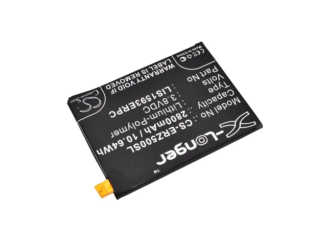 Alt view image 2 of 6 - Battery for Sony 1294-1249 LIS1593ERPC Ericsson E6603 E6633 E6653 E6683 SO-01H