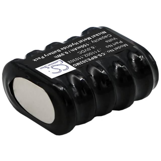 Alt view image 2 of 6 - Battery for Baxter Biohit 100DKO ST4 SG ST4S Varta 110302 AMED1065 B10909 55615