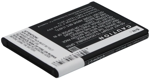 Alt view image 5 of 5 - Battery for Samsung Galaxy Young 2 SM-G130 SM-G130H EB-BG130ABE EB-BG130BBE