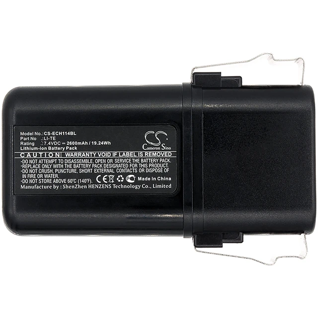 Alt view image 3 of 3 - Battery for ELCA BRAVO-M MIRAGE-M LI-TE Crane Remote Control CS-ECH114BL 2600mAh