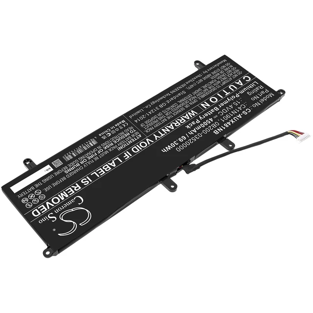Alt view image 2 of 6 - Battery for Asus ZenBook 14 Duo UX481 0B200-03520000 0B200-03520100 C41N1901