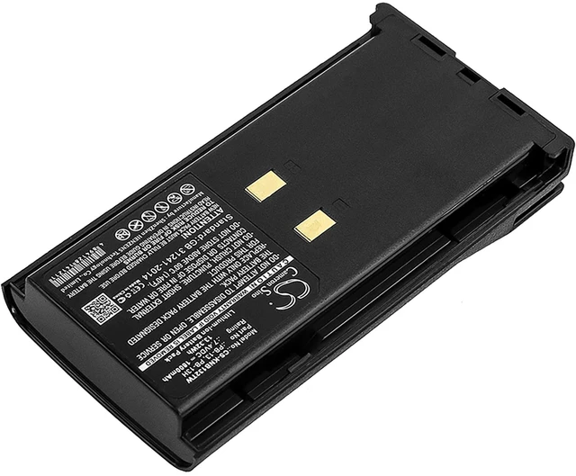 Alt view image 2 of 5 - Battery for KENWOOD TH-27 TH-47 TK-25A 28A PB-13 PB-13H PB-14 PB-15 PB-17 PB-18