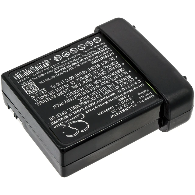 Alt view image 2 of 6 - Battery for KENWOOD TH-42 TH-22 TH-22A TH-22AT TH-79A PB-32 PB-32H PB-33 PB-34