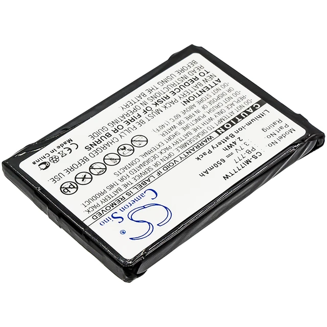 Alt view image 2 of 5 - Battery for Midland 777 PMR446+ PB-777 Two-Way Radio CS-MI777TW 650mAh 2.41Wh