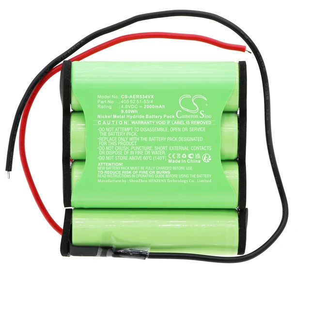 Alt view image 3 of 4 - Battery for AEG AG4104WD ErgoRapido Rapido Electrolux 405 52 51-53/4 4055460655