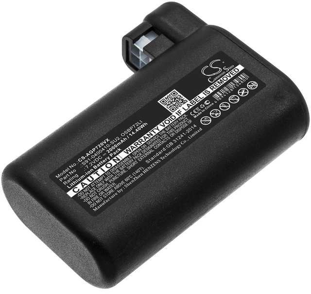 Main image of Battery for AEG RX8 RX9 Electrolux Osiris OSBP72LI S91-0400410-SU2 OSBP72LI25