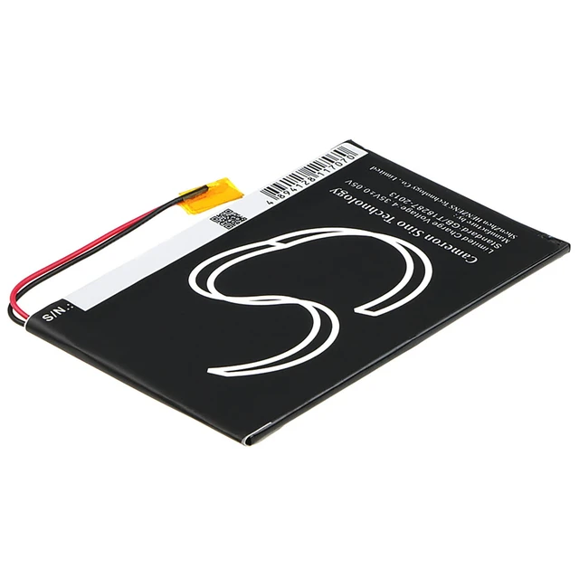 Alt view image 3 of 5 - Battery for RCA 7" RCT6272W23 PT3867103 Tablet CS-RCW230SL 3.8V 3650mAh 13.87Wh