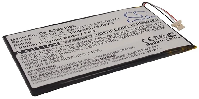 Main image of Battery for Acer B1-A71 Iconia B1-A71-83174G00nk Tab B1 BAT-715 KT.0010G.002D