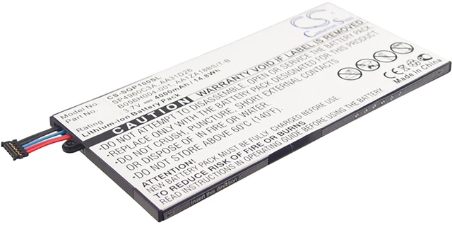 Main image of Battery for Samsung Galaxy Tab 7.0 P1000 P1010 AA31D26 B056H004-001 SP4960C3A