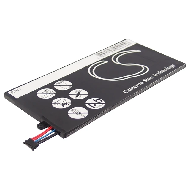 Alt view image 3 of 6 - Battery for Samsung Galaxy Tab 7.0 P1000 P1010 AA31D26 B056H004-001 SP4960C3A