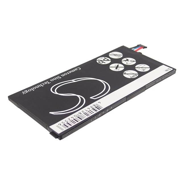 Alt view image 4 of 6 - Battery for Samsung Galaxy Tab 7.0 P1000 P1010 AA31D26 B056H004-001 SP4960C3A