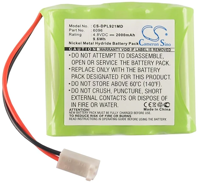 Alt view image 5 of 6 - Battery for Delphi 9-2100 9-2200-001 9-2200-500 PTS ii Delfi Sys 6096 4-2100-17