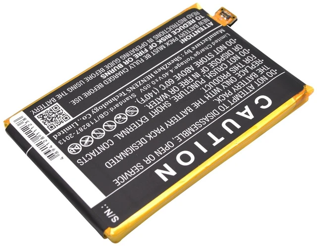 Alt view image 4 of 6 - Battery for Asus ZE551ML Zenfone 2 5.5 Deluxe 2E ZenFone Go C11P1423 C11P1424