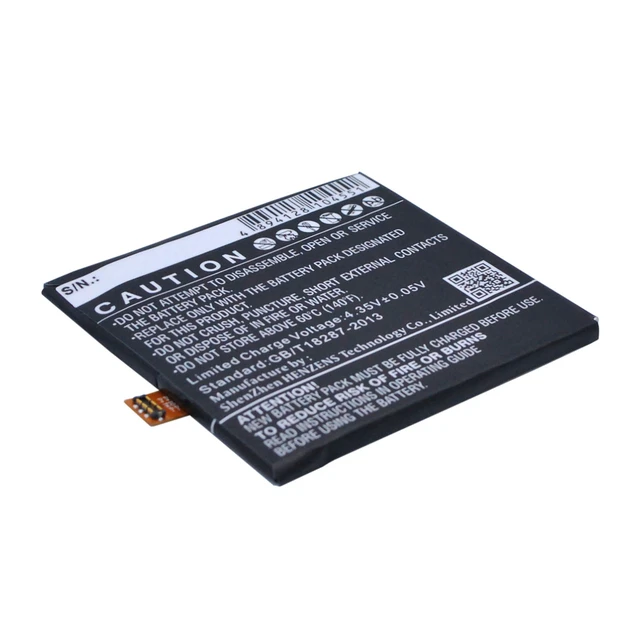 Alt view image 4 of 6 - Battery for Asus A68M PadFone E C11P1321 Mobile SmartPhone CS-APF500SL 3.8v