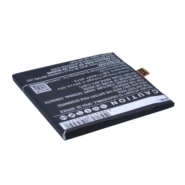 Alt view image 5 of 6 - Battery for Asus A68M PadFone E C11P1321 Mobile SmartPhone CS-APF500SL 3.8v