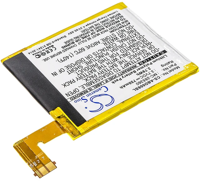 Alt view image 2 of 4 - Battery for Amazon D01100 Kindle 4 4G 5 6 515-1058-01 MC-265360 S2011-001-S