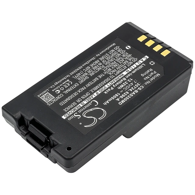 Alt view image 2 of 3 - Battery for Baxter 35083 35700 Sigma Spectrum Pump 35724 35162 6296-A 1800mAh
