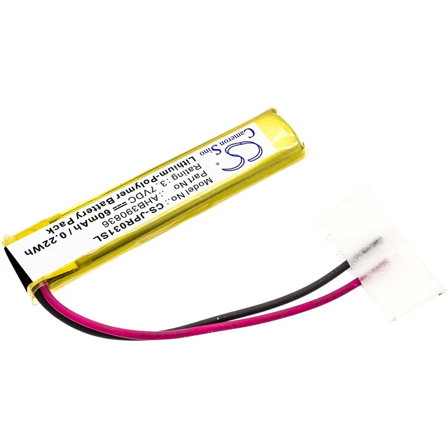 Alt view image 2 of 5 - Battery for Jabra Plantronics Voyager 5200 Legend HS-11 B350735 AHB390836 CPL556