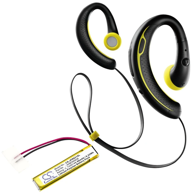 Alt view image 5 of 5 - Battery for Jabra Plantronics Voyager 5200 Legend HS-11 B350735 AHB390836 CPL556