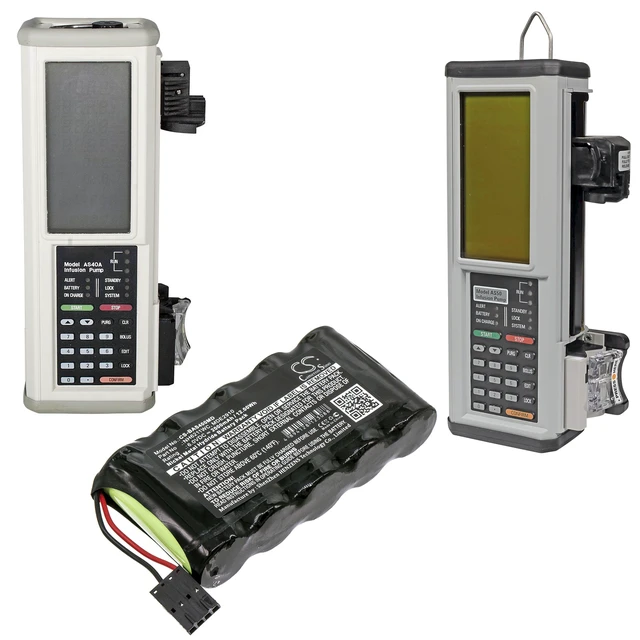 Alt view image 6 of 6 - Battery for Baxter AS40 AS41 AS50 AS60 AS40A AS50A MDE2910 NH6211WC OM10669