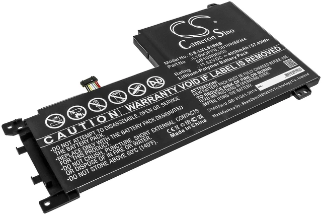 Main image of Battery for Lenovo IdeaPad 5-15IIL05 81YK0038MX 5B10W86944 L19M3PF6 SB10W86952